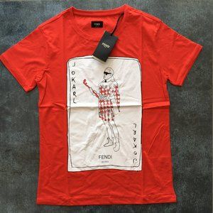 Fendi Casual T-shirt Men's short Sleeve